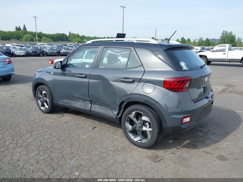 2025 Hyundai Venue VIN KMHRC8A34SU361437 IAAI salvage auction — LEFT SIDE, Salvage (Oregon), sold $6,550 on 2026-07-09 (photo 3)