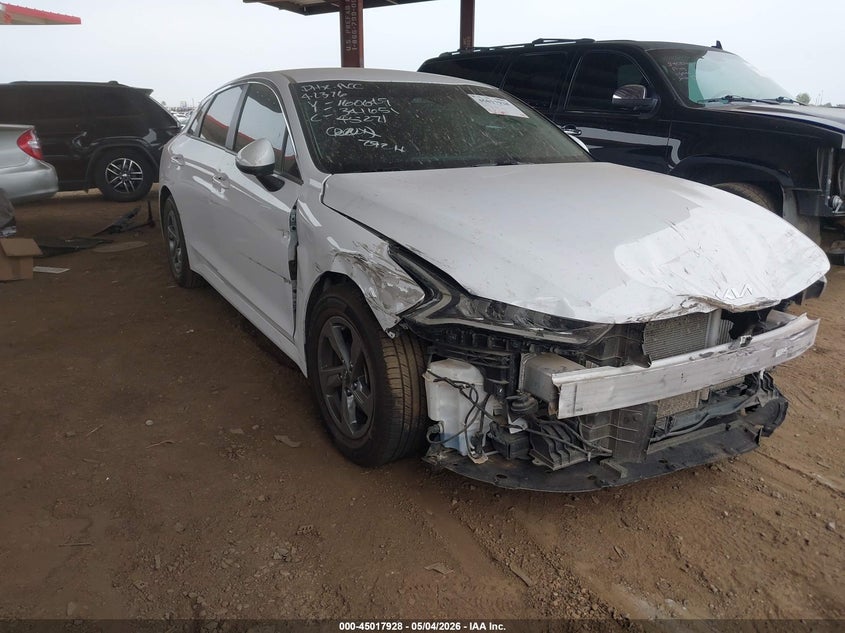 2022 Kia K5 VIN 5XXG14J26NG160649 IAAI salvage auction — UNKNOWN, Salvage (Texas), sold $4,150 on 2026-07-14 (photo 1)