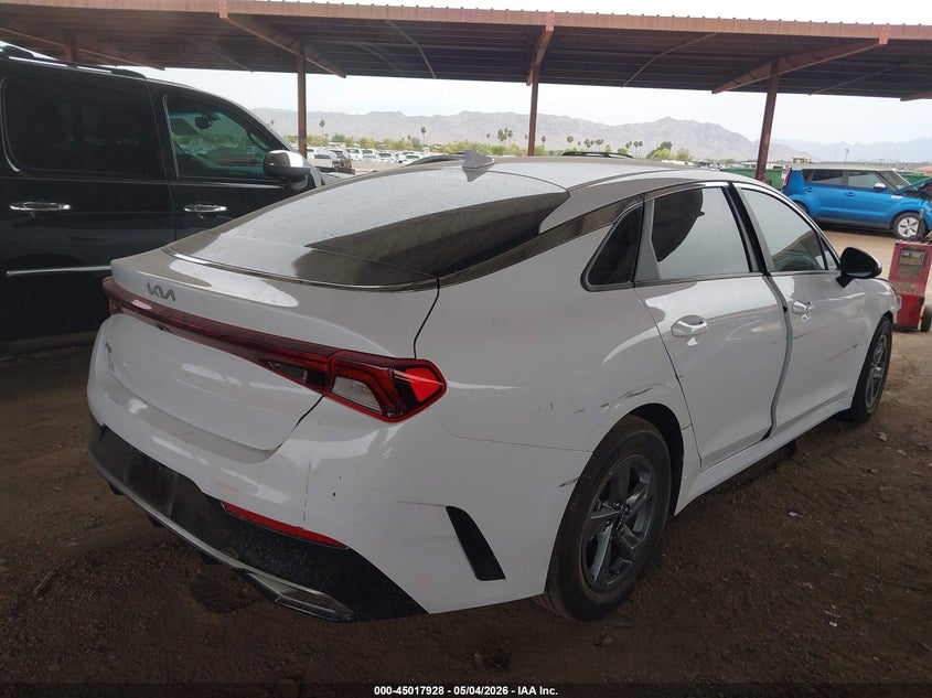 2022 Kia K5 VIN 5XXG14J26NG160649 IAAI salvage auction — UNKNOWN, Salvage (Texas), sold $4,150 on 2026-07-14 (photo 4)