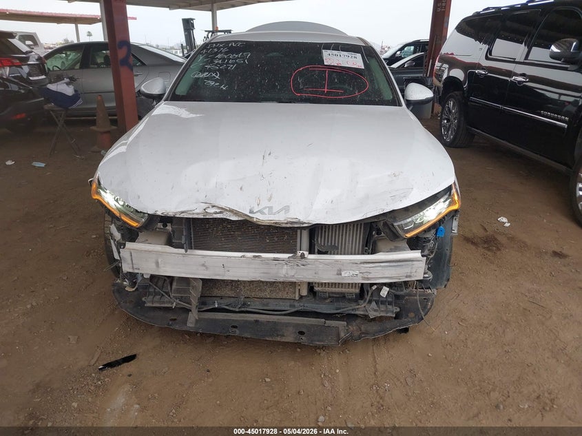 2022 Kia K5 VIN 5XXG14J26NG160649 IAAI salvage auction — UNKNOWN, Salvage (Texas), sold $4,150 on 2026-07-14 (photo 6)