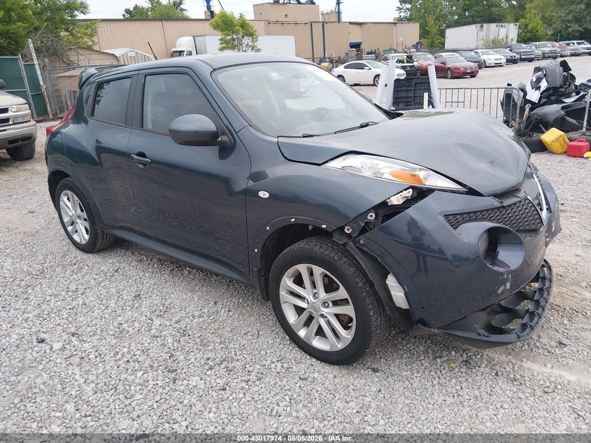 2014 Nissan Juke VIN JN8AF5MV2ET481529 IAAI salvage auction — FRONT END, Salvage (Kentucky), sold $325 on 2026-07-22 (photo 1)