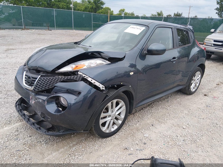 2014 Nissan Juke VIN JN8AF5MV2ET481529 IAAI salvage auction — FRONT END, Salvage (Kentucky), sold $325 on 2026-07-22 (photo 2)