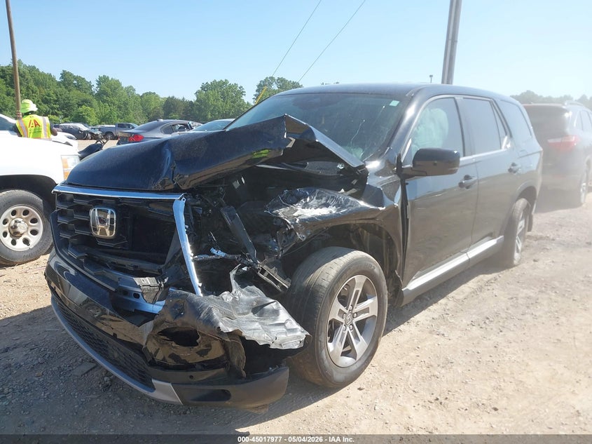 2024 Honda Pilot VIN 5FNYG2H56RB015773 IAAI salvage auction — FRONT END, Salvage (North Carolina), sold $10,650 on 2026-07-30 (photo 2)