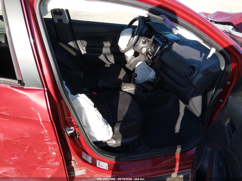 2023 Mitsubishi Mirage VIN ML32FUFJ0PHF03494 IAAI salvage auction — FRONT END, Salvage Title, sold $100 on 2026-07-15 (photo 5)
