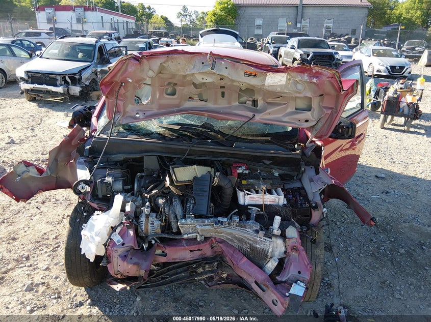 2023 Mitsubishi Mirage VIN ML32FUFJ0PHF03494 IAAI salvage auction — FRONT END, Salvage Title, sold $100 on 2026-07-15 (photo 6)
