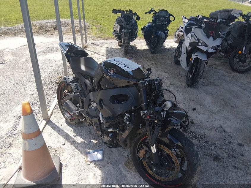 2009 Honda Cbr1000 VIN JH2SC59G19K000014 IAAI salvage auction — ROLLOVER, Clear (Tennessee), sold $75 on 2026-07-22 (photo 1)
