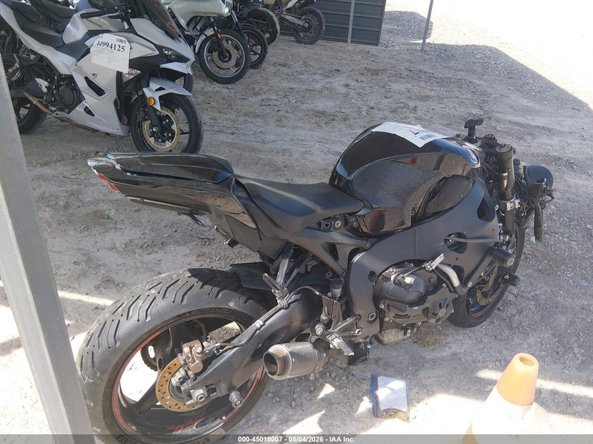 2009 Honda Cbr1000 VIN JH2SC59G19K000014 IAAI salvage auction — ROLLOVER, Clear (Tennessee), sold $75 on 2026-07-22 (photo 4)