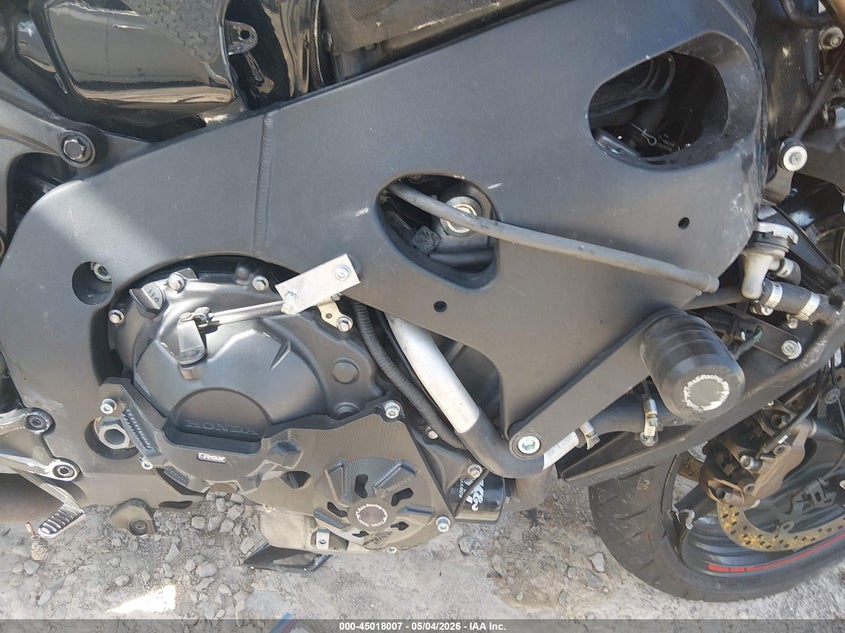2009 Honda Cbr1000 VIN JH2SC59G19K000014 IAAI salvage auction — ROLLOVER, Clear (Tennessee), sold $75 on 2026-07-22 (photo 8)