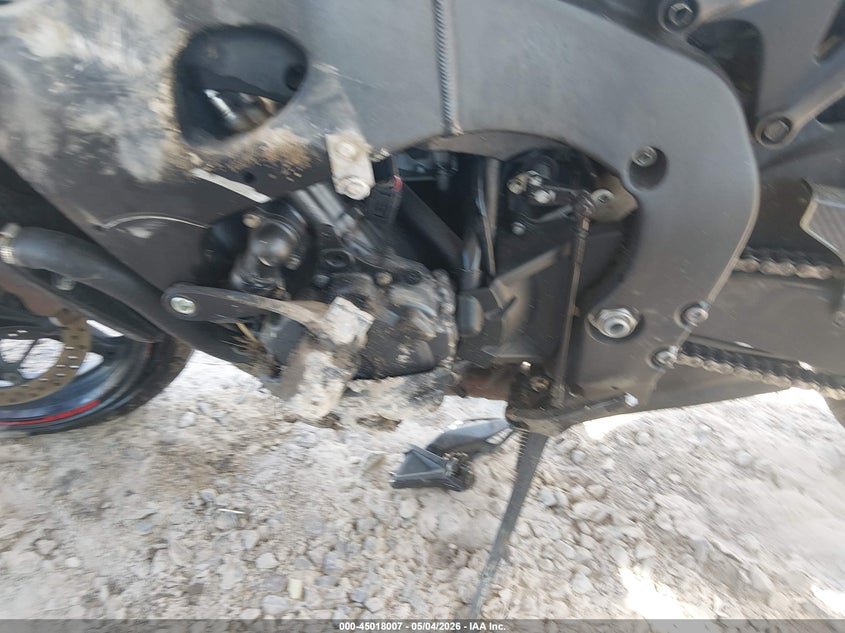 2009 Honda Cbr1000 VIN JH2SC59G19K000014 IAAI salvage auction — ROLLOVER, Clear (Tennessee), sold $75 on 2026-07-22 (photo 9)