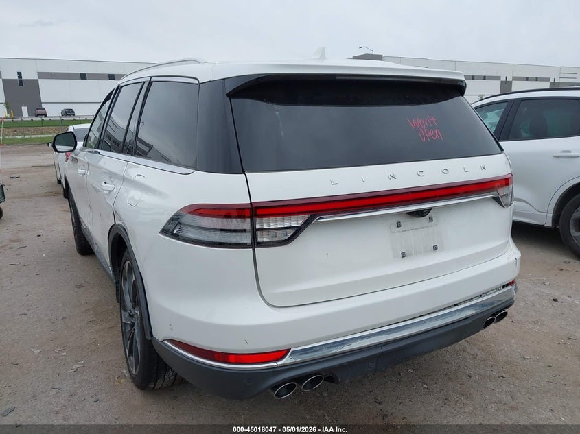 2022 Lincoln Aviator VIN 5LM5J7XC9NGL10800 IAAI salvage auction — LEFT SIDE, Original (Texas), sold $9,175 on 2026-07-28 (photo 3)