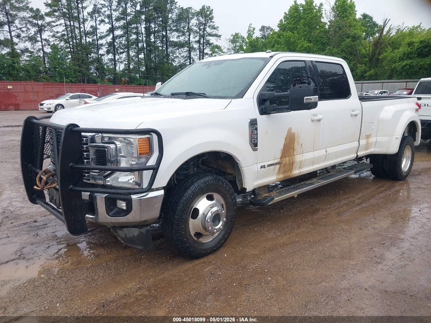 2021 Ford F-350 VIN 1FT8W3DT5MED19152 IAAI salvage auction — FRONT END, Salvage (Texas), sold $16,000 on 2026-07-09 (photo 2)
