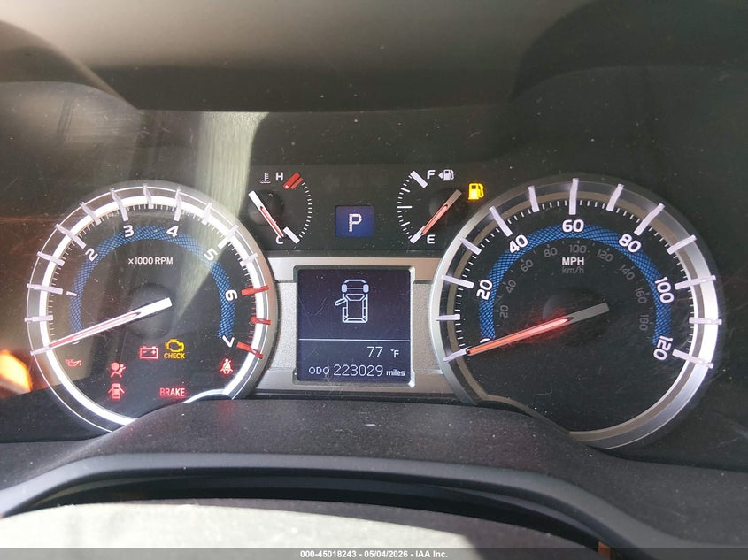 2016 Toyota 4runner VIN JTEBU5JR4G5378838 IAAI salvage auction — FRONT END, Salvage (Missouri), sold $6,800 on 2026-07-23 (photo 7)