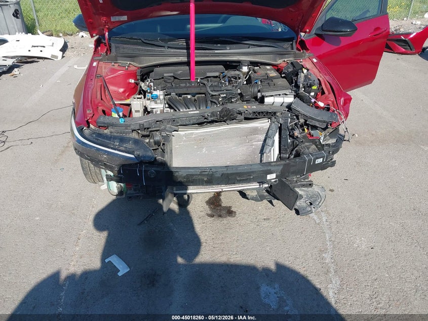 2025 Hyundai Elantra VIN KMHLM4DGXSU880910 IAAI salvage auction — FRONT END, Salvage (Illinois), sold $4,650 on 2026-07-28 (photo 6)