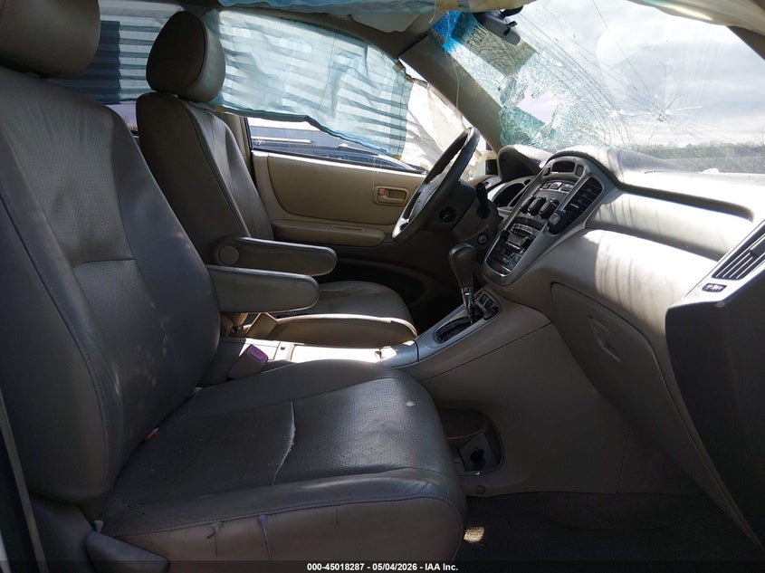 2007 Toyota Highlander VIN JTEEP21A470221160 IAAI salvage auction — RIGHT FRONT, Salvage (Pennsylvania), sold $675 on 2026-07-28 (photo 5)