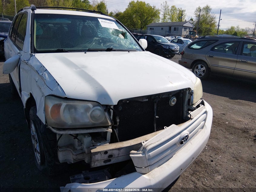 2007 Toyota Highlander VIN JTEEP21A470221160 IAAI salvage auction — RIGHT FRONT, Salvage (Pennsylvania), sold $675 on 2026-07-28 (photo 6)