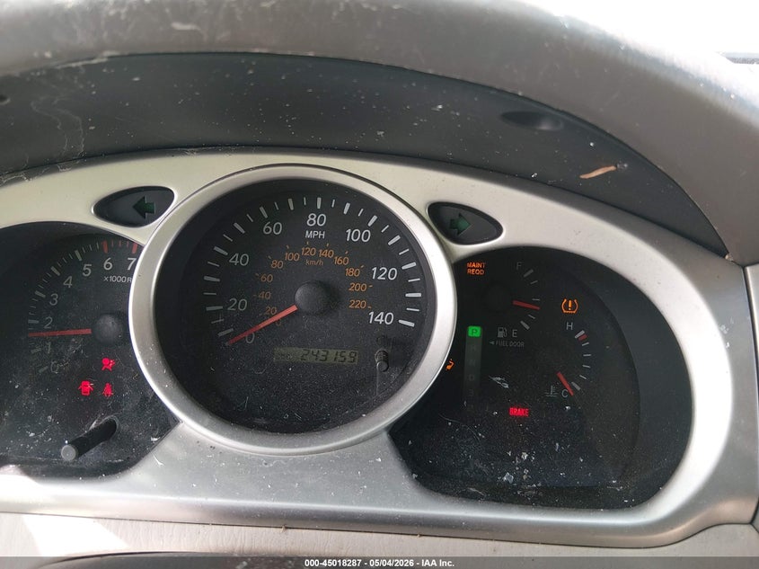 2007 Toyota Highlander VIN JTEEP21A470221160 IAAI salvage auction — RIGHT FRONT, Salvage (Pennsylvania), sold $675 on 2026-07-28 (photo 7)