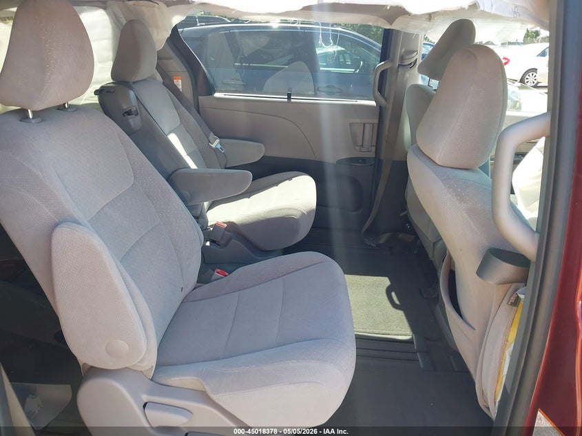 2015 Toyota Sienna VIN 5TDKK3DC9FS648662 IAAI salvage auction — FRONT END, Salvage - Greater Than 75% (Maryland), sold $1,500 on 2026-07-22 (photo 8)
