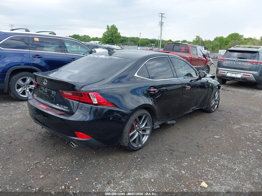 2016 Lexus Is VIN JTHCM1D27G5005582 IAAI salvage auction — FRONT END, Salvage (Virginia), sold $2,400 on 2026-07-21 (photo 4)