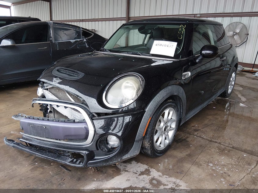 2019 Mini Hard top VIN WMWXP7C5XK2A50552 IAAI salvage auction — FRONT END, Salvage (Texas), sold $725 on 2026-07-07 (photo 2)