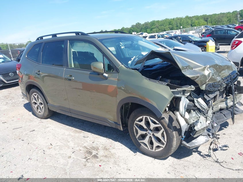 2022 Subaru Forester VIN JF2SKAECXNH470929 IAAI salvage auction — FRONT END, Salvage (Georgia), sold $2,025 on 2026-07-08 (photo 1)