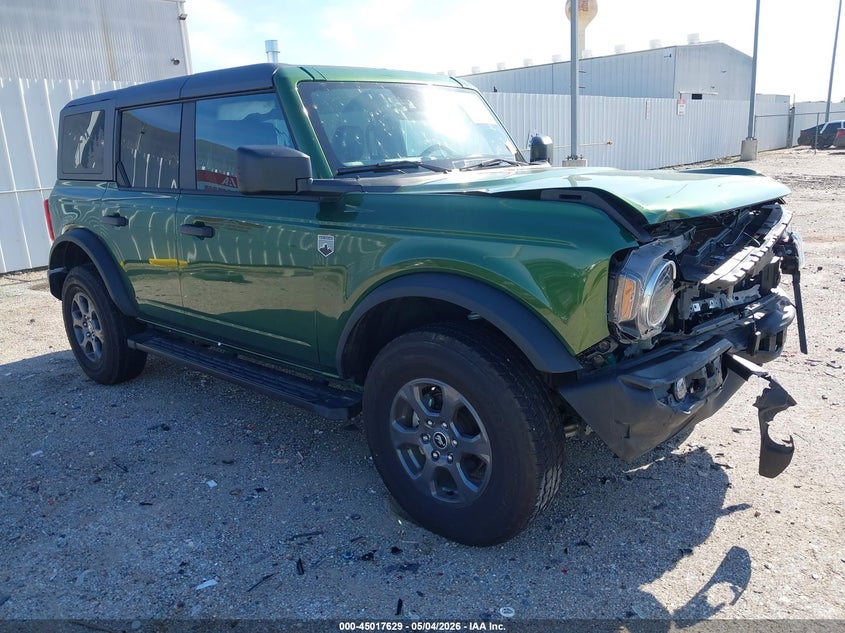 2024 Ford Bronco VIN 1FMDE7BHXRLB18644 IAAI salvage auction — FRONT END, Original (Texas), sold $11,100 on 2026-07-29 (photo 1)