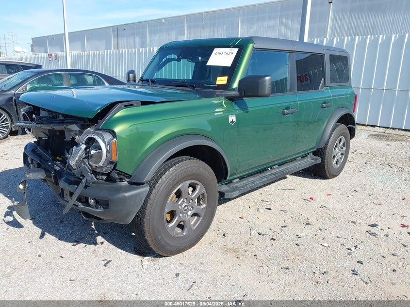 2024 Ford Bronco VIN 1FMDE7BHXRLB18644 IAAI salvage auction — FRONT END, Original (Texas), sold $11,100 on 2026-07-29 (photo 2)