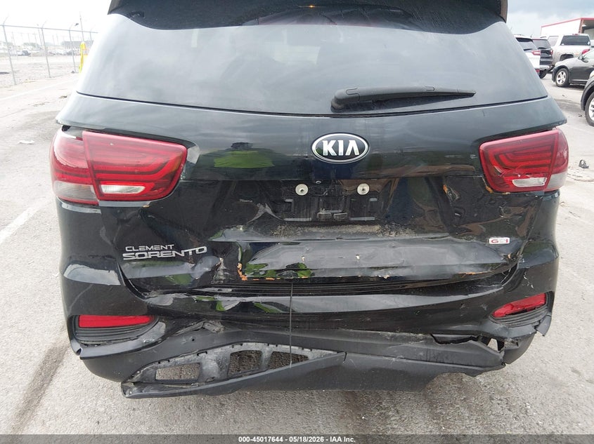 2019 Kia Sorento VIN 5XYPG4A33KG565625 IAAI salvage auction — REAR END, Salvage (Missouri), sold $1,800 on 2026-07-14 (photo 6)