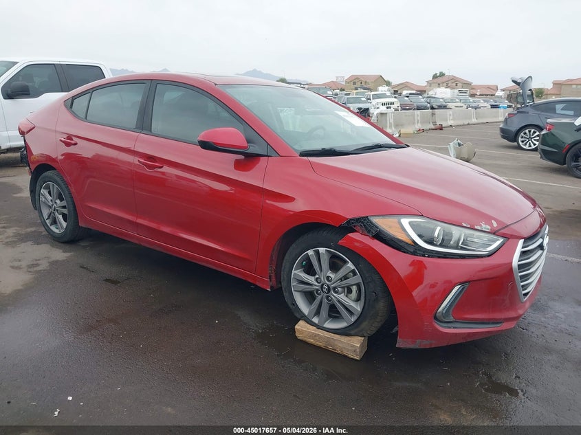 2017 Hyundai Elantra VIN KMHD84LF1HU300129 IAAI salvage auction — THEFT, Salvage (Arizona), sold $1,500 on 2026-07-28 (photo 1)