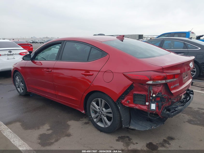 2017 Hyundai Elantra VIN KMHD84LF1HU300129 IAAI salvage auction — THEFT, Salvage (Arizona), sold $1,500 on 2026-07-28 (photo 3)
