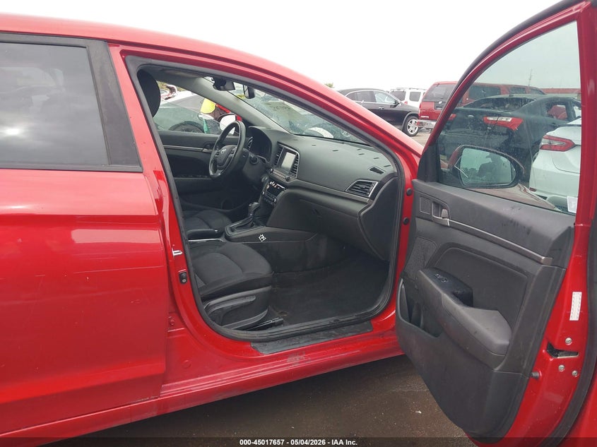 2017 Hyundai Elantra VIN KMHD84LF1HU300129 IAAI salvage auction — THEFT, Salvage (Arizona), sold $1,500 on 2026-07-28 (photo 5)