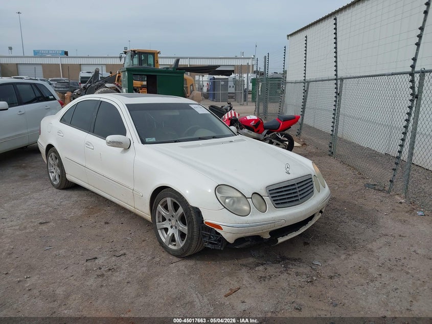 2006 Mercedes-benz E-class VIN WDBUF56J56A956881 IAAI salvage auction — RIGHT FRONT, Clear (Oklahoma), sold $25 on 2026-07-22 (photo 1)