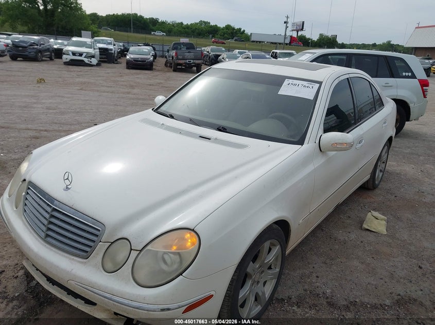 2006 Mercedes-benz E-class VIN WDBUF56J56A956881 IAAI salvage auction — RIGHT FRONT, Clear (Oklahoma), sold $25 on 2026-07-22 (photo 2)