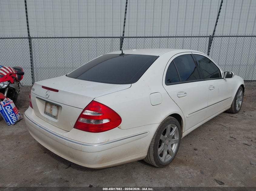 2006 Mercedes-benz E-class VIN WDBUF56J56A956881 IAAI salvage auction — RIGHT FRONT, Clear (Oklahoma), sold $25 on 2026-07-22 (photo 4)
