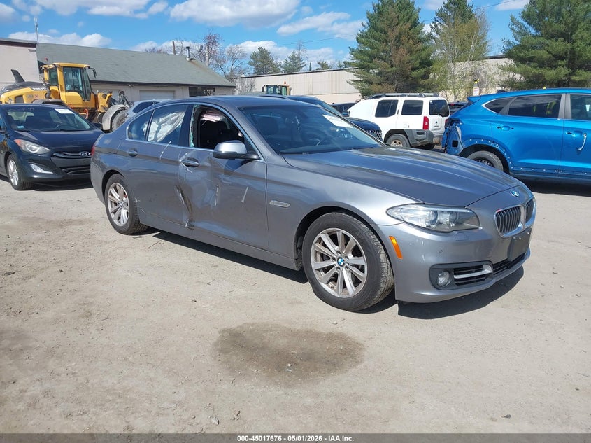 2015 BMW 5er VIN WBA5A7C51FD624407 IAAI salvage auction — SIDE, Salvage (New Hampshire), sold $1,900 on 2026-07-12 (photo 1)