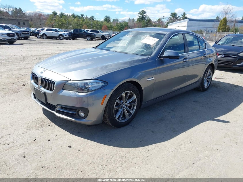 2015 BMW 5er VIN WBA5A7C51FD624407 IAAI salvage auction — SIDE, Salvage (New Hampshire), sold $1,900 on 2026-07-12 (photo 2)