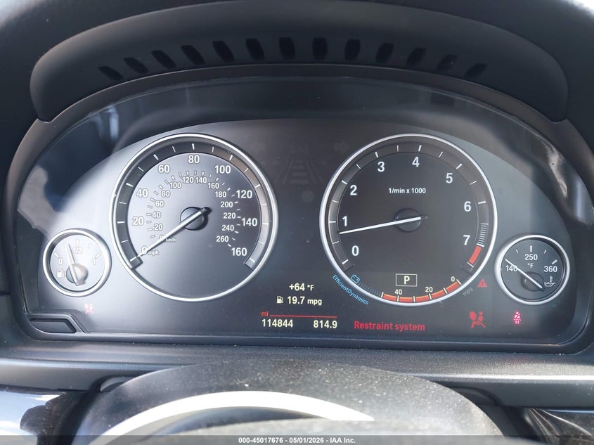 2015 BMW 5er VIN WBA5A7C51FD624407 IAAI salvage auction — SIDE, Salvage (New Hampshire), sold $1,900 on 2026-07-12 (photo 7)