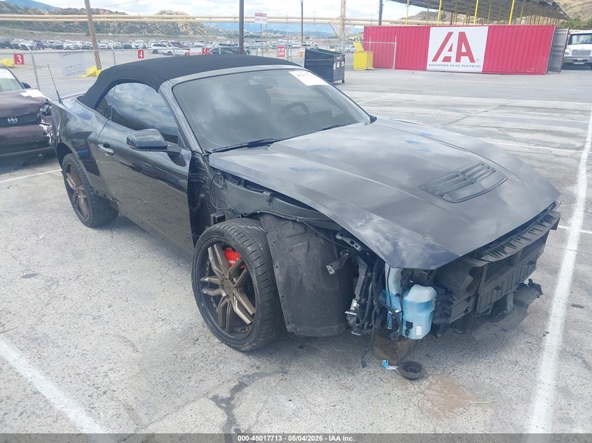 2024 Ford Mustang VIN 1FAGP8FF3R5103097 IAAI salvage auction — Side, Salvage (California), sold $15,400 on 2026-06-24 (photo 1)