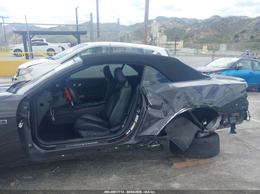 2024 Ford Mustang VIN 1FAGP8FF3R5103097 IAAI salvage auction — Side, Salvage (California), sold $15,400 on 2026-06-24 (photo 6)