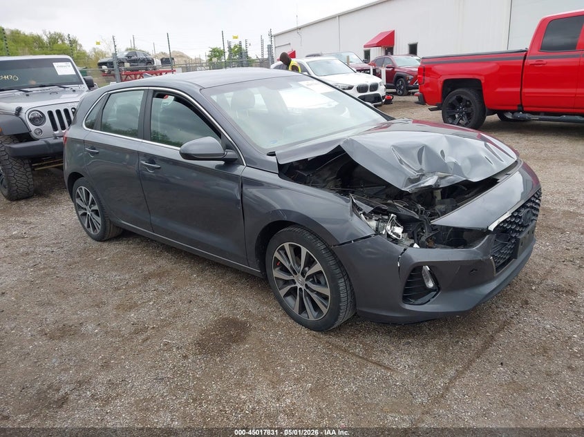 2018 Hyundai Elantra VIN KMHH35LE6JU067089 IAAI salvage auction — FRONT END, Salvage (Illinois), sold $2,000 on 2026-07-15 (photo 1)