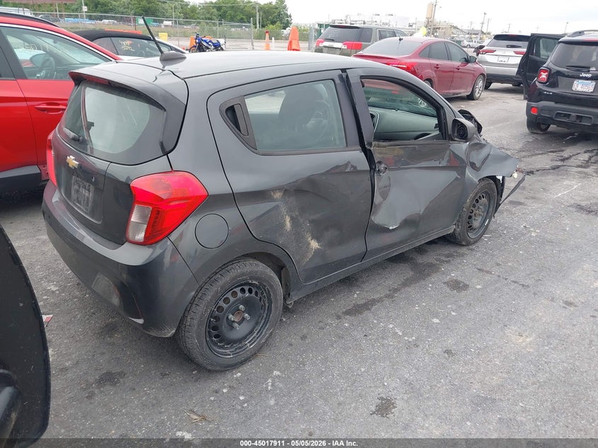 2017 Chevrolet Spark VIN KL8CB6SA8HC712985 IAAI salvage auction — FRONT END, Salvage (Illinois), sold $300 on 2026-07-14 (photo 4)