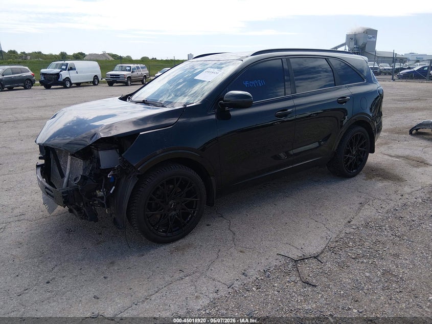 2016 Kia Sorento VIN 5XYPKDA17GG128263 IAAI salvage auction — FRONT END, Salvage (Illinois), sold $750 on 2026-07-29 (photo 2)
