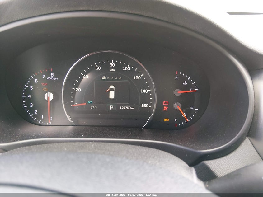 2016 Kia Sorento VIN 5XYPKDA17GG128263 IAAI salvage auction — FRONT END, Salvage (Illinois), sold $750 on 2026-07-29 (photo 7)