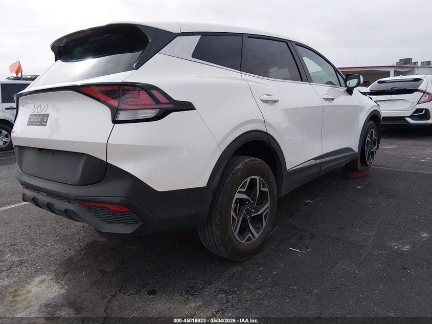 2024 Kia Sportage VIN KNDPU3DF1R7258034 IAAI salvage auction — FRONT END, Salvage (Nevada), sold $6,250 on 2026-07-24 (photo 4)