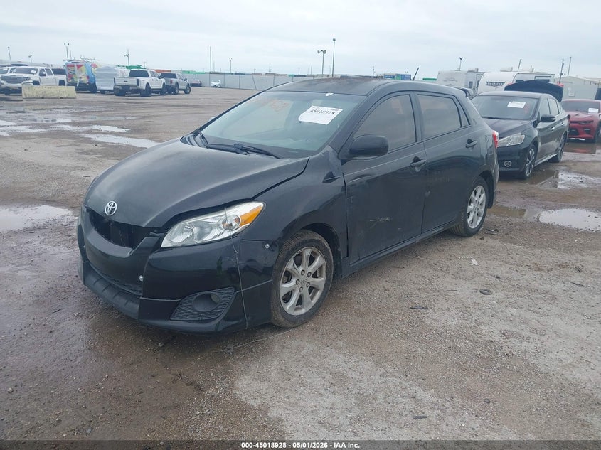2010 Toyota Matrix VIN 2T1KE4EE0AC037899 IAAI salvage auction — FRONT END, Original (Texas), sold $25 on 2026-07-09 (photo 2)
