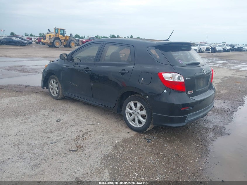 2010 Toyota Matrix VIN 2T1KE4EE0AC037899 IAAI salvage auction — FRONT END, Original (Texas), sold $25 on 2026-07-09 (photo 3)