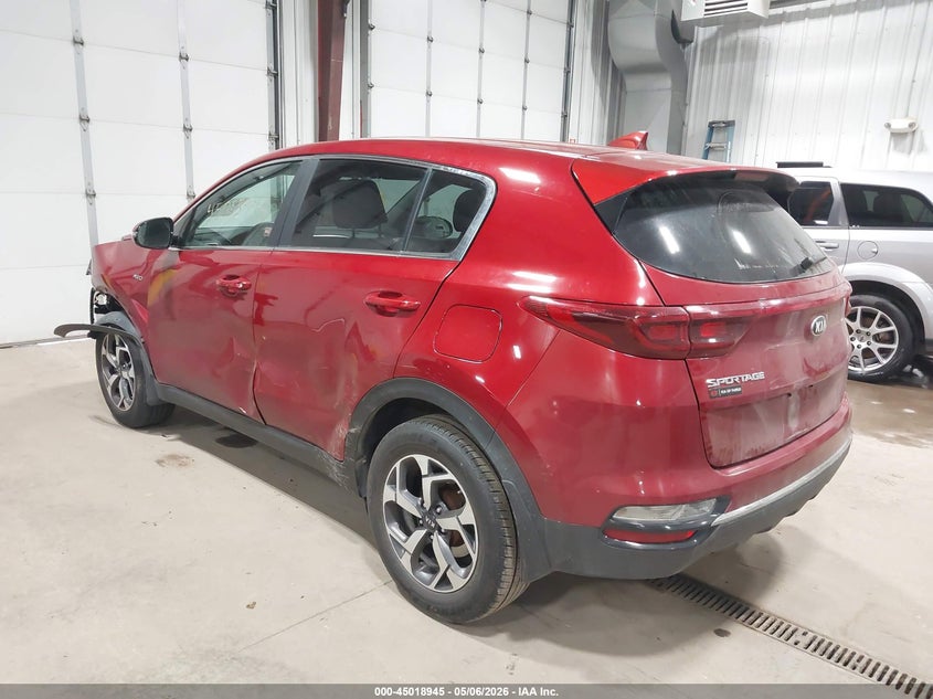 2020 Kia Sportage VIN KNDPMCAC9L7642774 IAAI salvage auction — LEFT SIDE, Salvage (North Dakota), sold $2,950 on 2026-07-30 (photo 3)