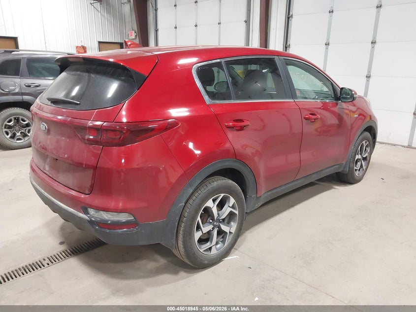 2020 Kia Sportage VIN KNDPMCAC9L7642774 IAAI salvage auction — LEFT SIDE, Salvage (North Dakota), sold $2,950 on 2026-07-30 (photo 4)