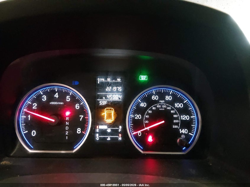 2009 Honda Cr-v VIN 5J6RE48769L036430 IAAI salvage auction — REAR END, Salvage (Oregon), sold $1,225 on 2026-07-09 (photo 7)