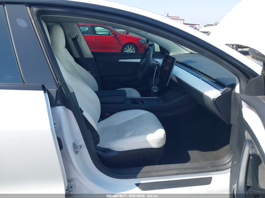 2022 Tesla Model 3 VIN 5YJ3E1EC9NF295289 IAAI salvage auction — REAR END, Salvage (California), sold $9,500 on 2026-07-16 (photo 5)