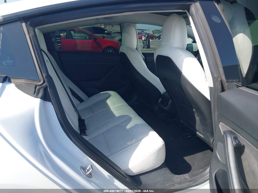 2022 Tesla Model 3 VIN 5YJ3E1EC9NF295289 IAAI salvage auction — REAR END, Salvage (California), sold $9,500 on 2026-07-16 (photo 8)